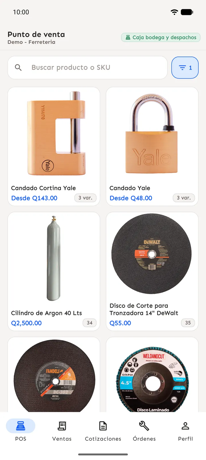 Punto de venta